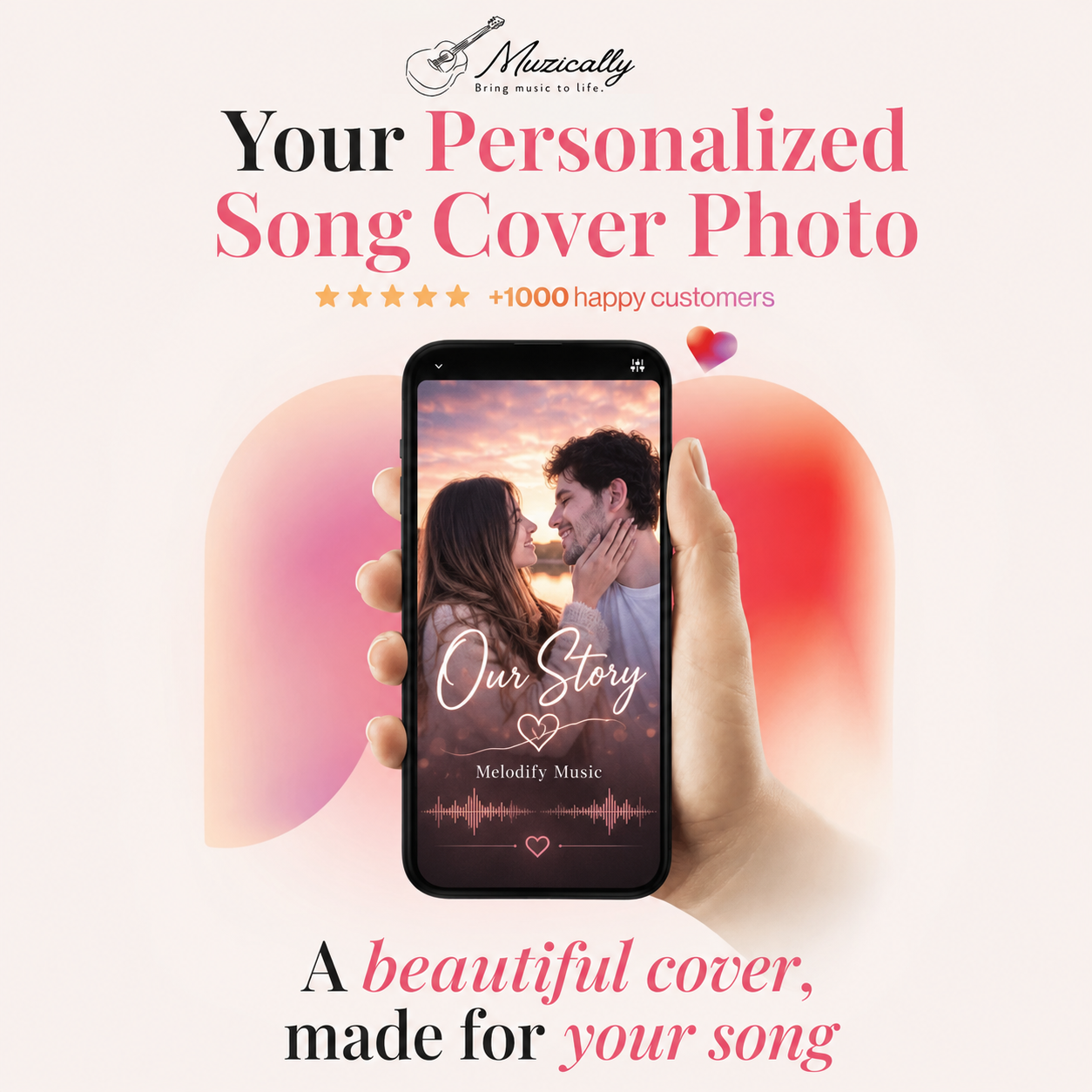 Personalized Song Cover Photo